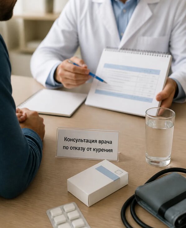 Консультация врача по отказу от курения для взрослых в Жигулёвске